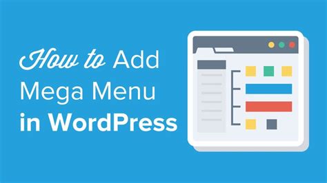 How to Add a Mega Menu to your Word.